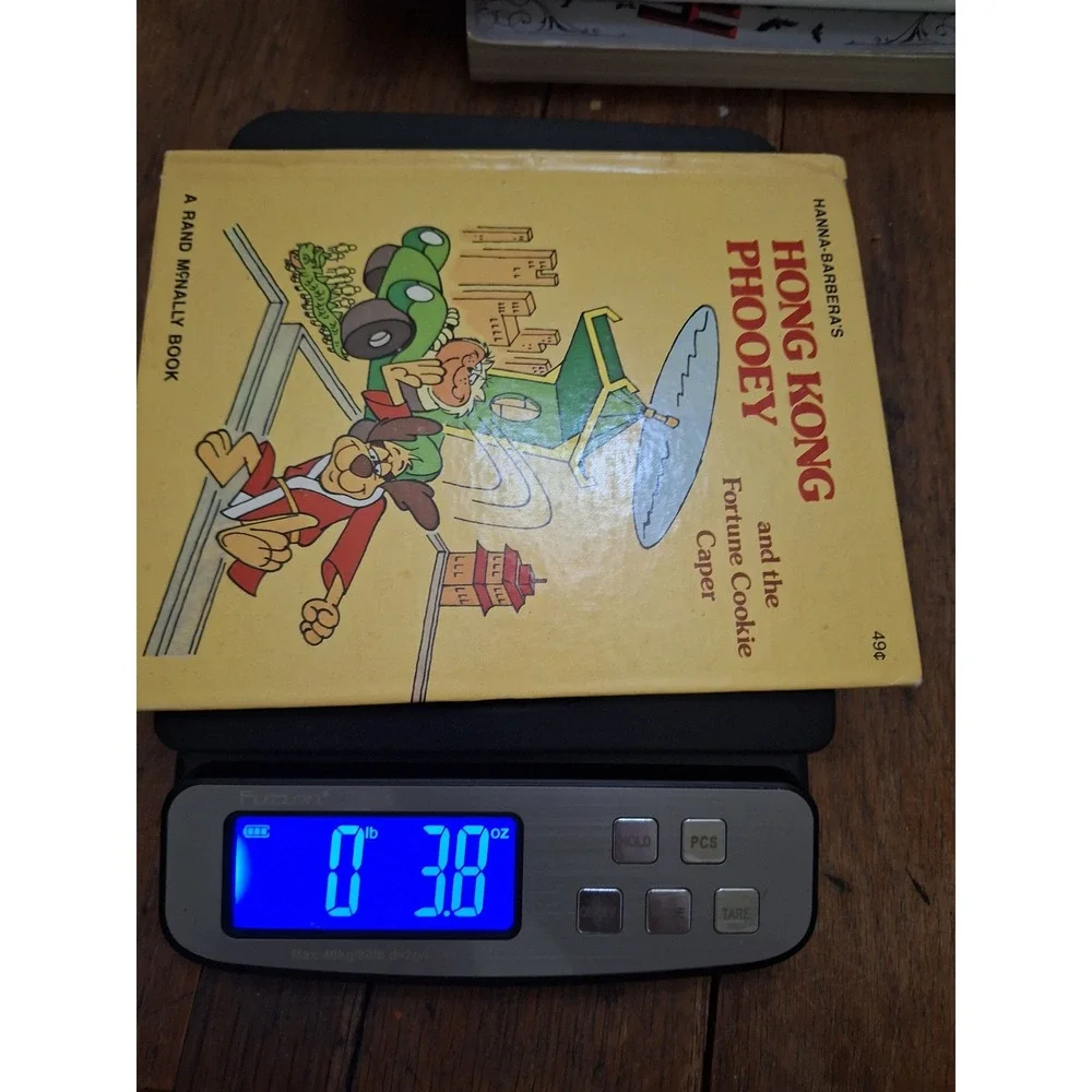 Vintage 1975 Hong Kong Phooey Fortune Cookie Caper McNally Book Hanna-Barbera